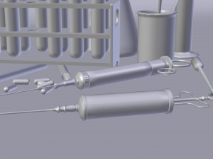 chemistry set 3D Model
