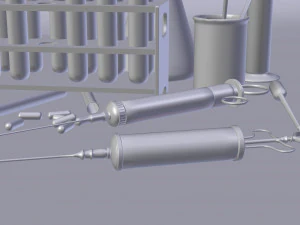 chemistry set 3D Model