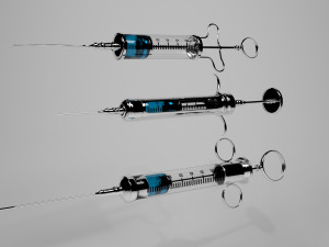 syringe 3D Model