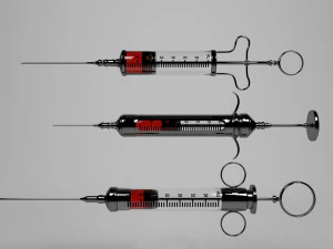 syringe 3D Model