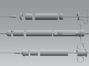 syringe 3D Модель
