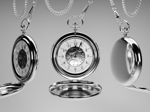 pocket watch 3Dモデル