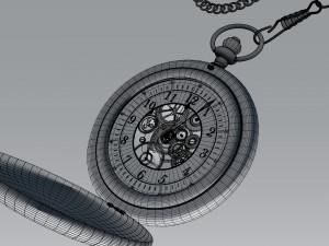pocket watch 3D Модель