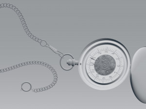 pocket watch 3D Модель