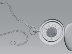 pocket watch 3D Model