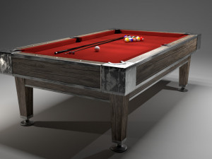 billiard table 3D Model