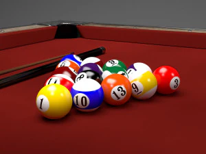 billiard table 3D Model