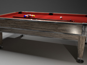 billiard table 3D Модель