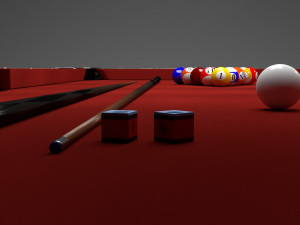 billiard table 3D Модель