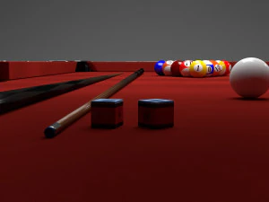 billiard table 3D Model