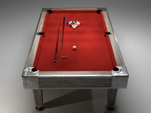 billiard table 3D Модель
