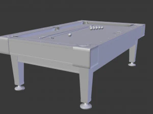 billiard table 3D Model