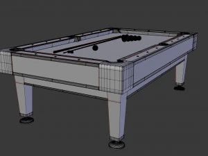 billiard table 3D Model