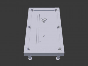 billiard table 3D Модель