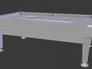 billiard table 3D Модель