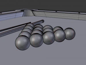 billiard table 3D Model