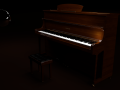 Piano 3D Model