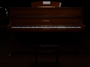 piano Modelo 3D