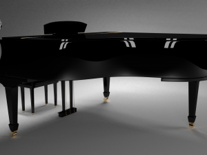 grandpiano Modelo 3D