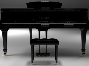 grandpiano Modelo 3D