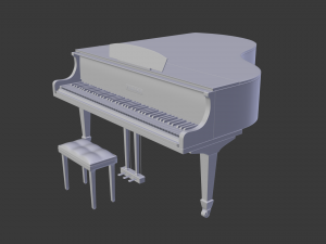 grandpiano Modelo 3D