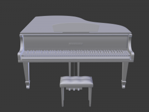 grandpiano Modelo 3D