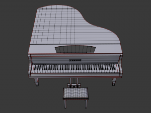 grandpiano Modelo 3D