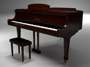 grandpiano Modelo 3D