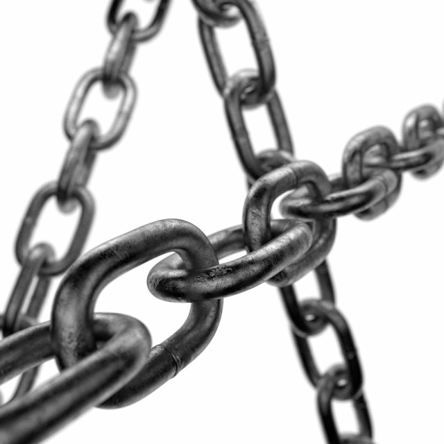 old chain 3D Модель .c4d .max .obj .3ds .fbx .stl .blend 