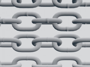 old chain 3D Модель