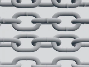 old chain 3D Model