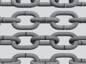 old chain 3D Model