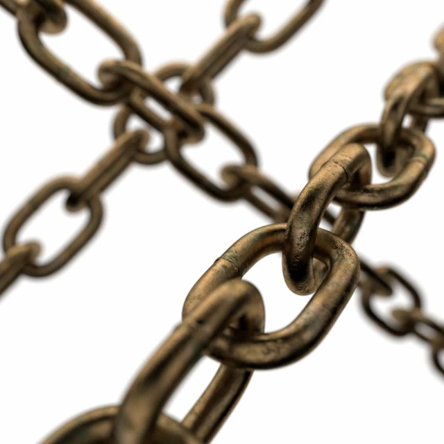 old chain 3D Model .c4d .max .obj .3ds .fbx .stl .blend 