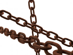 old chain 3D Model