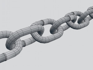 old chain 3D Model