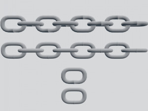 old chain 3D Model