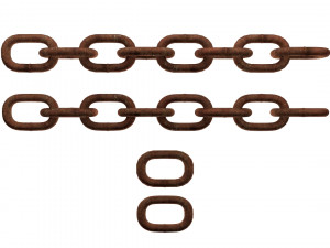 old chain 3D Model