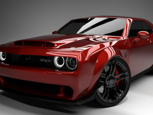 dodge challenger 3D Model