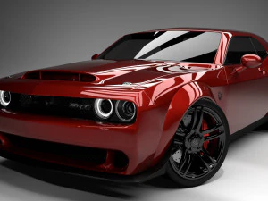dodge challenger 3D Model