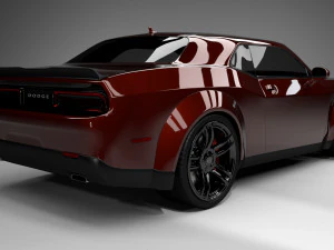 dodge challenger 3D Model