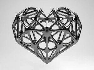 दिल 3D मॉडल