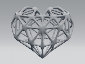 heart Modello 3D