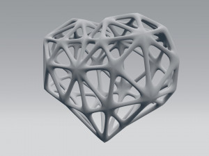 heart Modello 3D