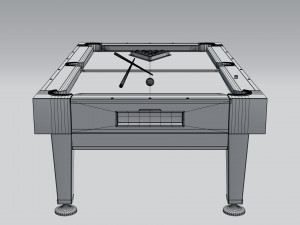 billiard 3D Model