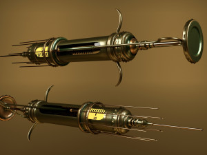 syringe Model 3D