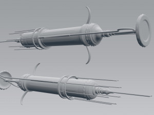 syringe Model 3D
