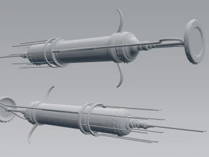 syringe 3D Model