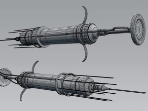 syringe 3D Model