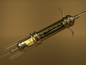 syringe Model 3D