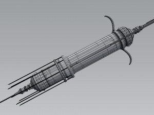 syringe Model 3D